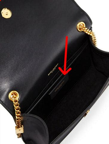 where is the serial number on ysl kate bag|ysl kate bag serial numbers.